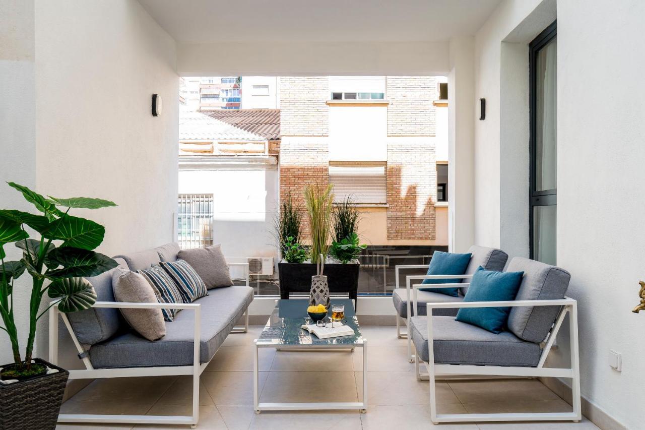 Apartamento Deluxe Con Piscina, Terraza & Parking 马拉加 外观 照片