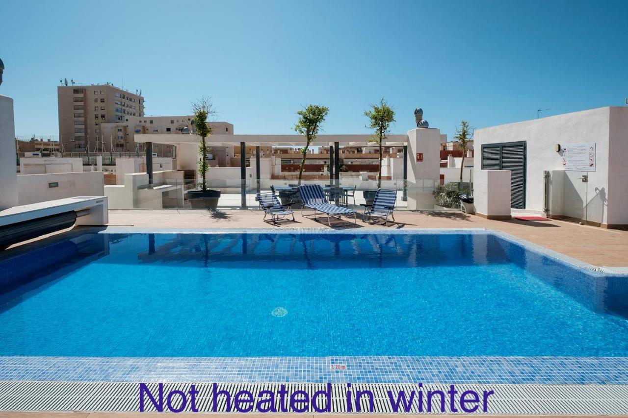 Apartamento Deluxe Con Piscina, Terraza & Parking 马拉加 外观 照片