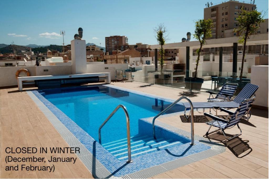 Apartamento Deluxe Con Piscina, Terraza & Parking 马拉加 外观 照片